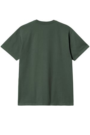 T-shirt in cotone verde scuro CARHARTT WIP | I0263912CX